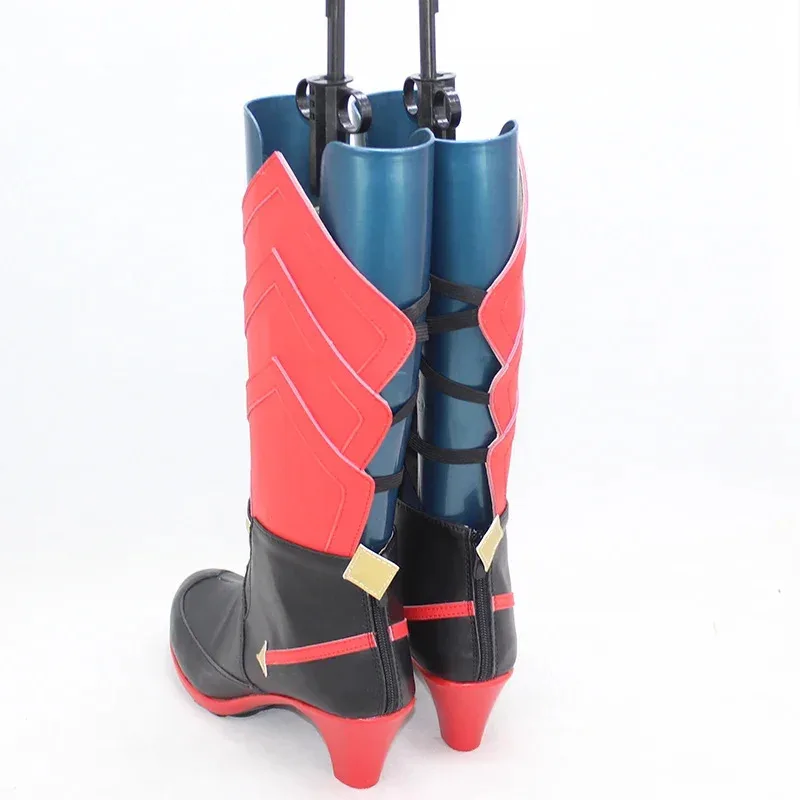 

2025 11, игра Honkai Impact 3 Yae Sakura, обувь из искусственной кожи для косплея, карнавальные ботинки на Хэллоуин, реквизит, индивидуальный заказ