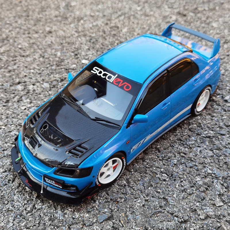 Super A 1:18 Mitsubishi EVO 9 Lancer JDM Sports Car Alloy Car Model Alloy Collection Display gift