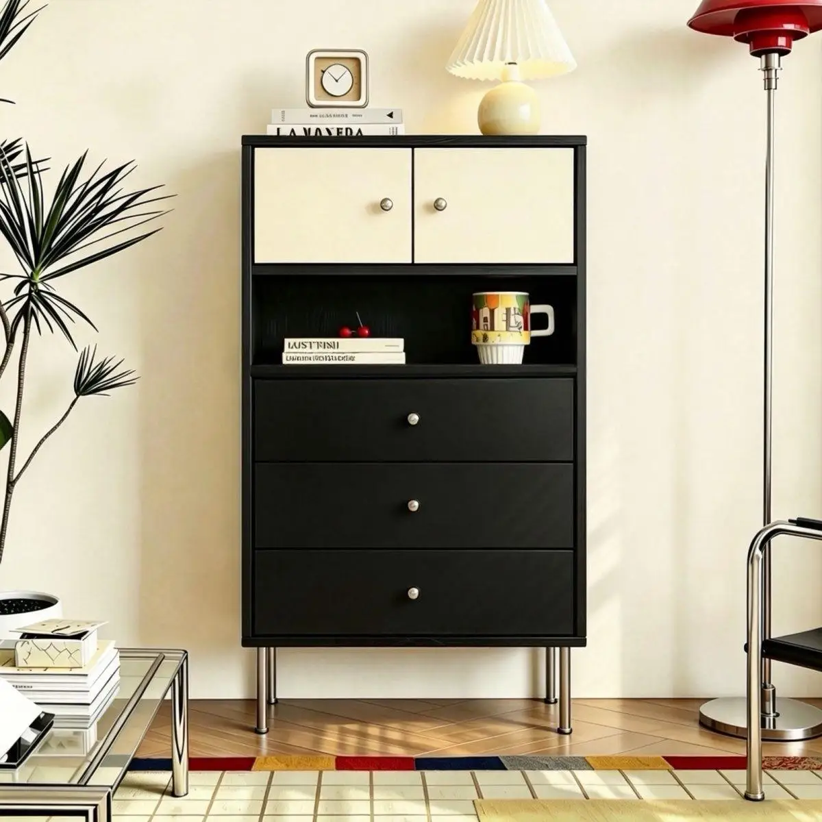 Wohnzimmer Schlafzimmer Aufbewahrungsschrank Mehrzweck-Aufbewahrungsschrank Sofa-Sideboard