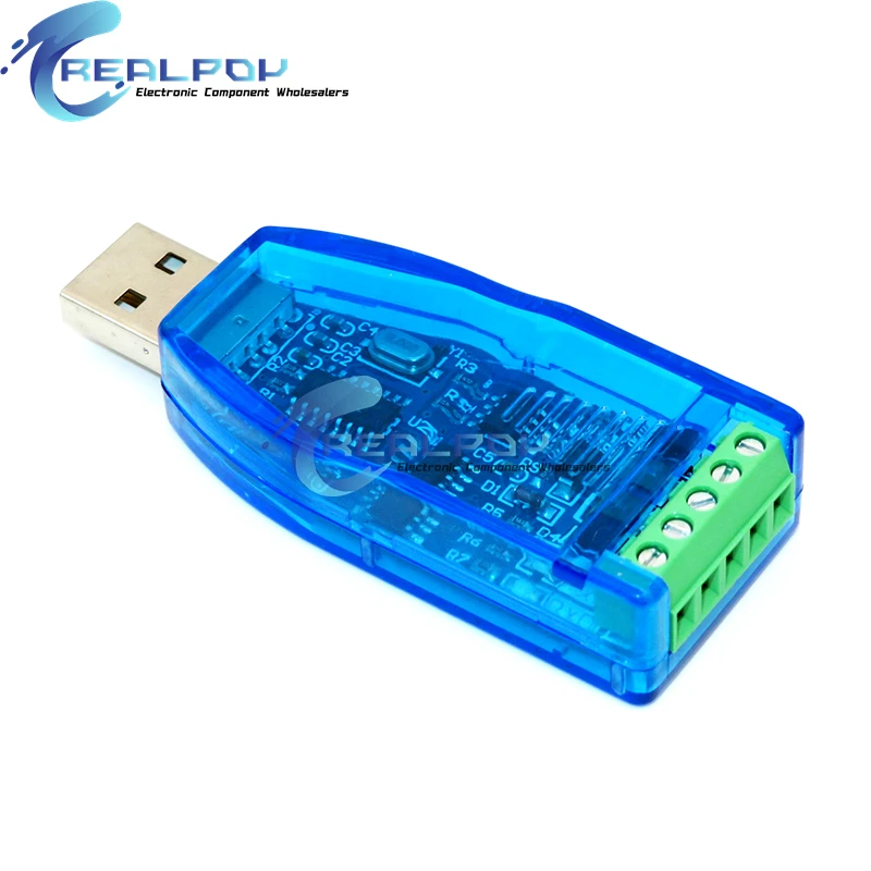 Industrial USB To RS485 Converter Upgrade Protection RS232 Converter Compatibility V2.0 Standard RS-485 A Connector Board Module