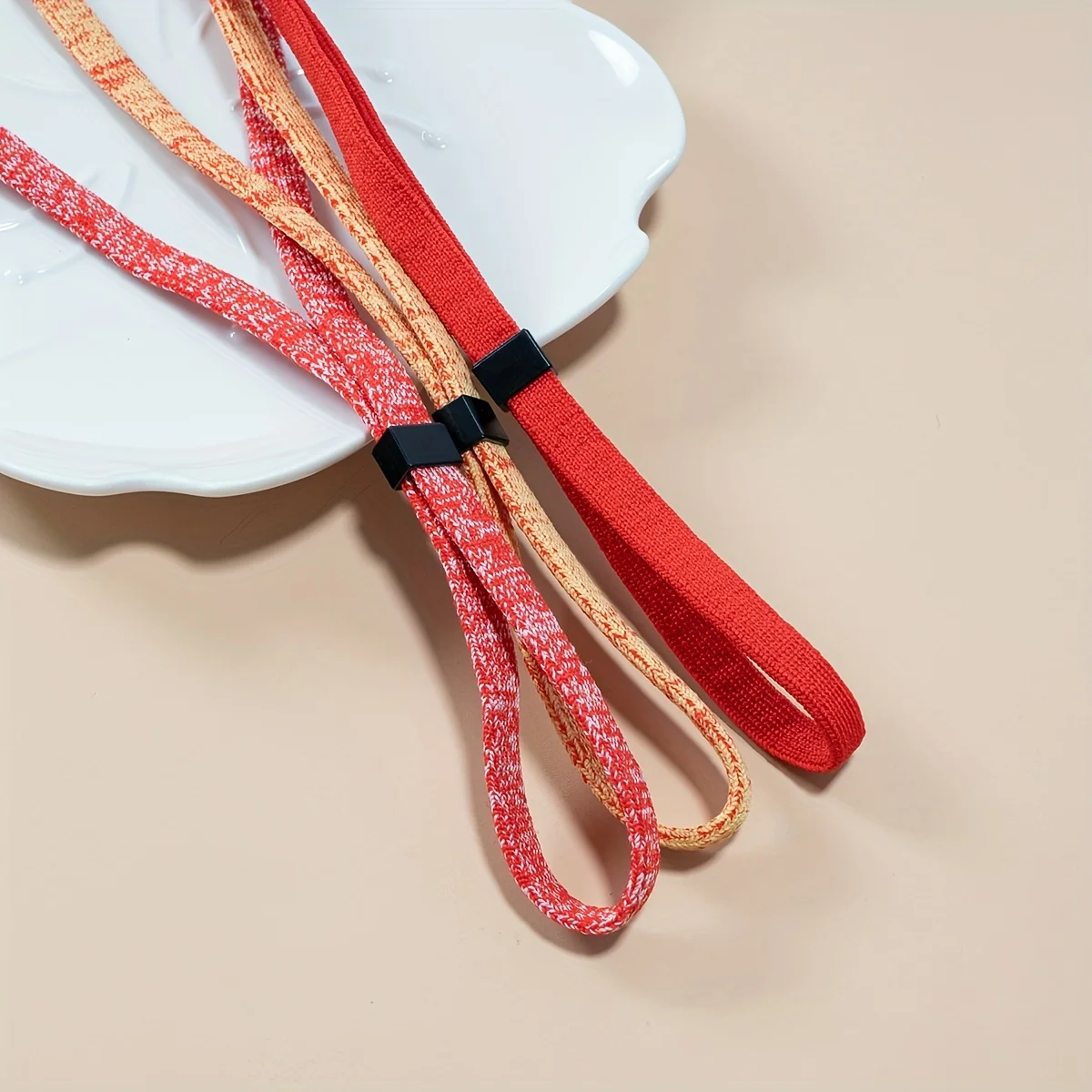 Correa para gafas deportivas de 3 piezas, cordón para soporte de cuerda para gafas, cordón de retenedor de gafas ajustable antideslizante para hombres y mujeres