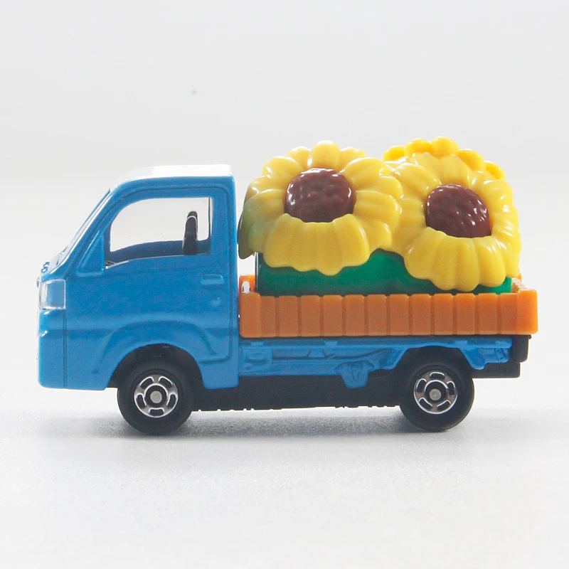 TAKARA TOMY Tomica NO.107SUBARU SAMBAR SUNFLOWER 1/55 Mini Die-cast Alloy Car Model Children Toys Boys and Girls Christmas Gift