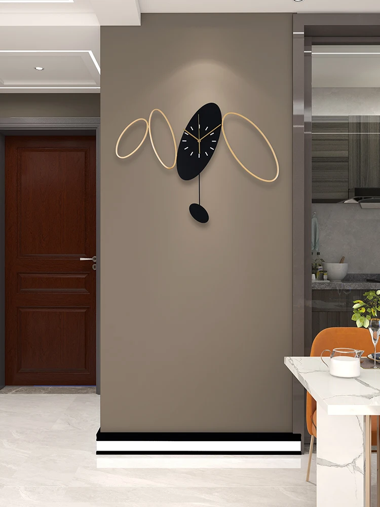 

Clock Wall Clock Light Luxury 2022 Personality New Decorative Clock Creative Fashion Quartz Clock