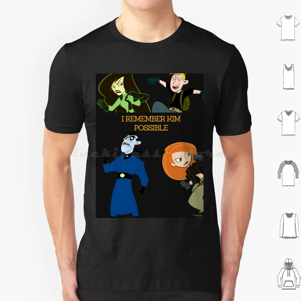 I Remember T Shirt Cotton Men Women Diy Print Drakken Drdrakken Dr Shego She Go Good Kp Travel Ron Ron Stoppable Stoppable