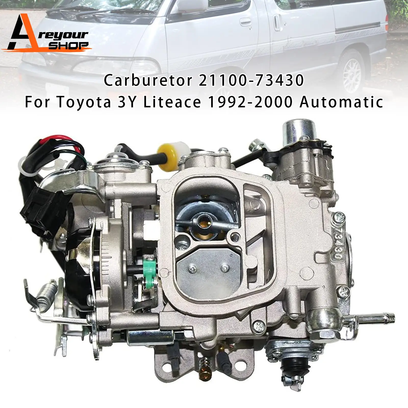 Carburetor 21100-73430 for Toyota 3Y Liteace 1992-2000 Automatic
