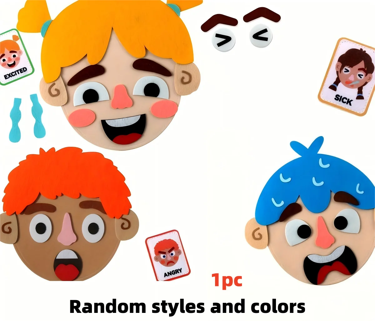 

Social Emotional Learning Activities Sensory Toys for Kids，Early Development and Activity Toys, Creating Multiple