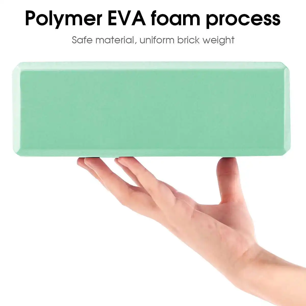 Premium Yoga Brick Gym Blocks with High Density EVA Foam Ideal for Children's Dance Training Adults' Yoga Practice image 5