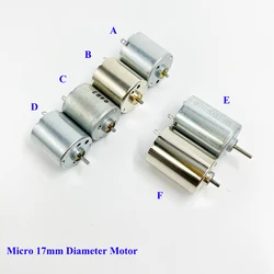 1PC DC 6V Mini 17mm Diameter Precious Metal Brush 020 Motor/ 130 Motor Large Torque for Toy Car Boat Model