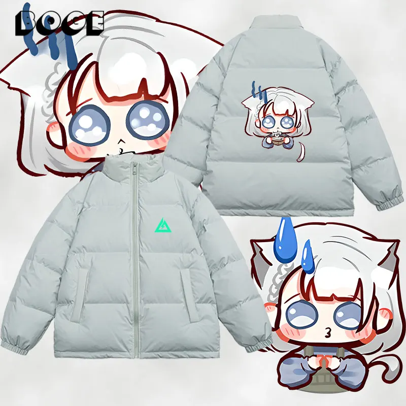 

Куртка Delta Operation Game Haed Claw Winter Down Jaet, повседневная универсальная верхняя одежда для студентов, на молнии, для активного отдыха и спорта