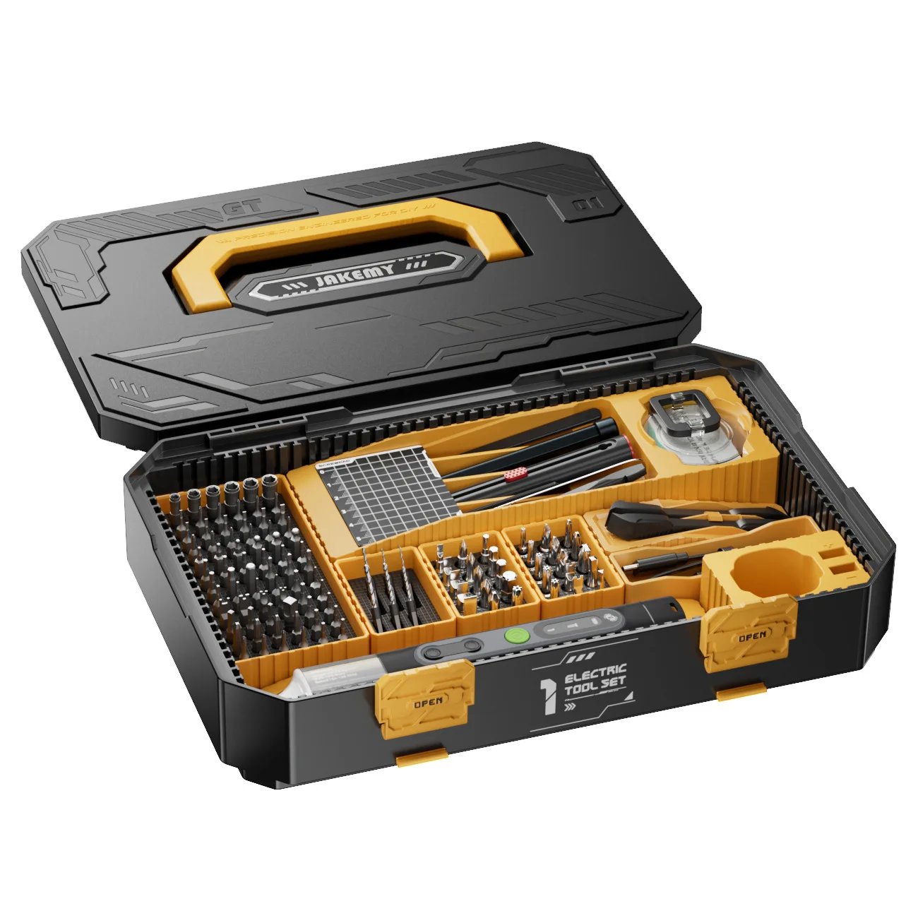 

135Pcs Electric Screwdriver Set JM-8198 Electronics Repair Tool Kit