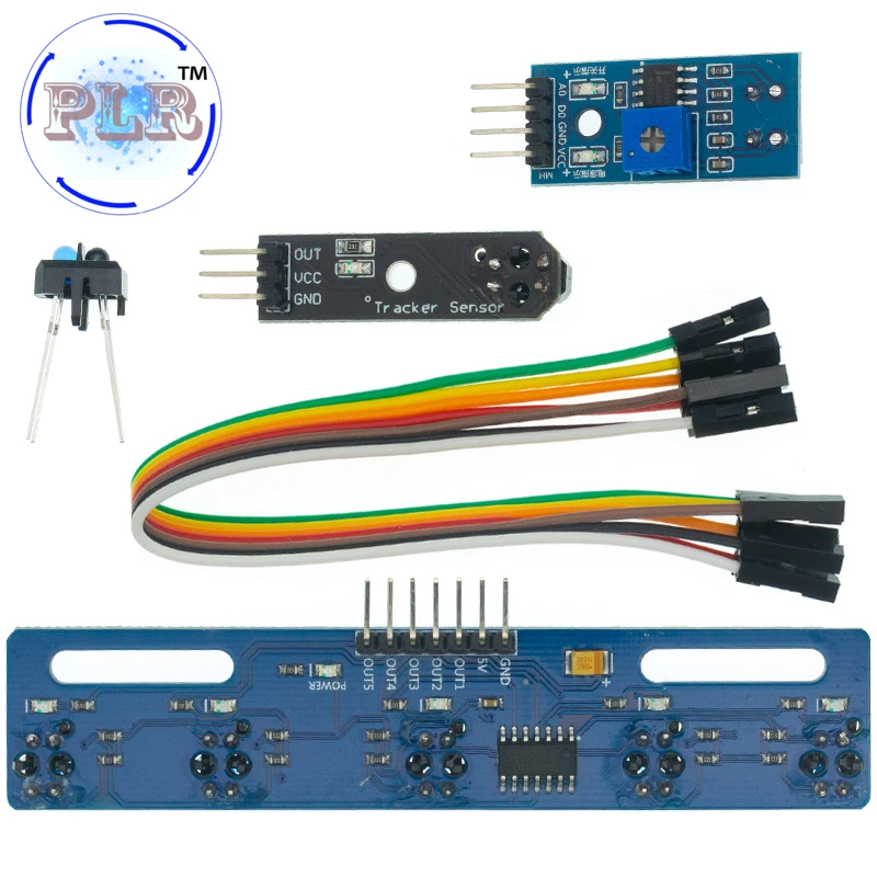 TCRT5000 IR Infrared Line Track Follower Sensor TCRT5000L Obstacle Avoidanc PLR For Arduino AVR ARM PIC DC 5V