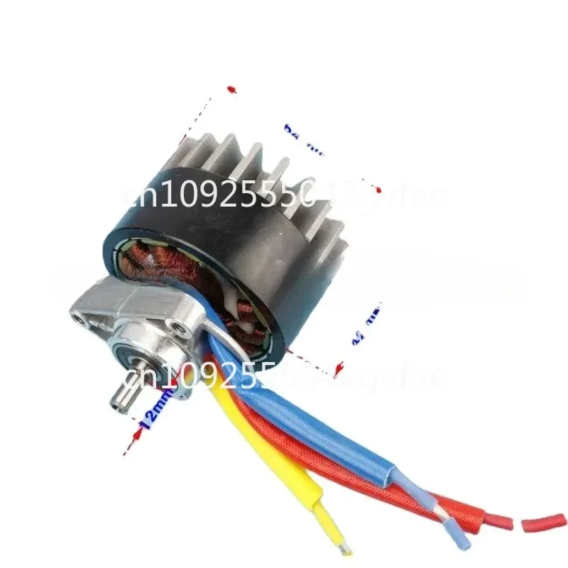 DC18V 36V 300W 500W Power Outer Rotor Brushless Motor for Garden Tool Electric Saw Lawn Mower Propeller Cutting Pulling Net Boat