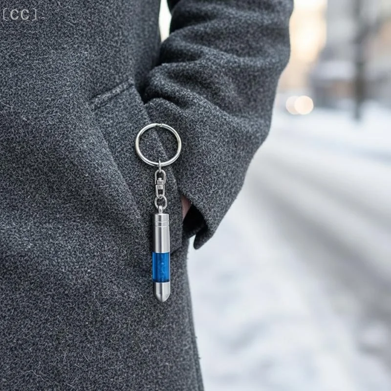 〔CC〕Anti-static Keychain Durable Static Eliminator Lightweight Portable Design for Car Body Vehicle Static Shock Reduction Tool