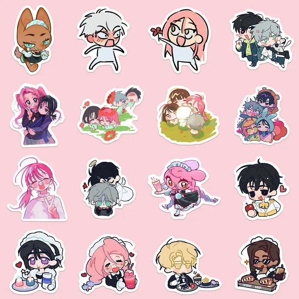 80 Buah Stiker Panggung Alien-Kartun, Chibi, Gaya Sederhana, Stiker Merchandise Lucu, Dekorasi Ideal untuk Ponsel, Botol Air