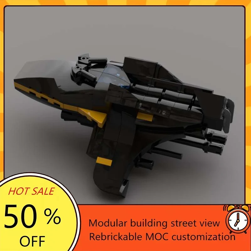 

89PCS Popular Space War Movie Model MOC Building Bricks Spaceship Modular Technology Gifts Holiday Assemble Children Toy Suit