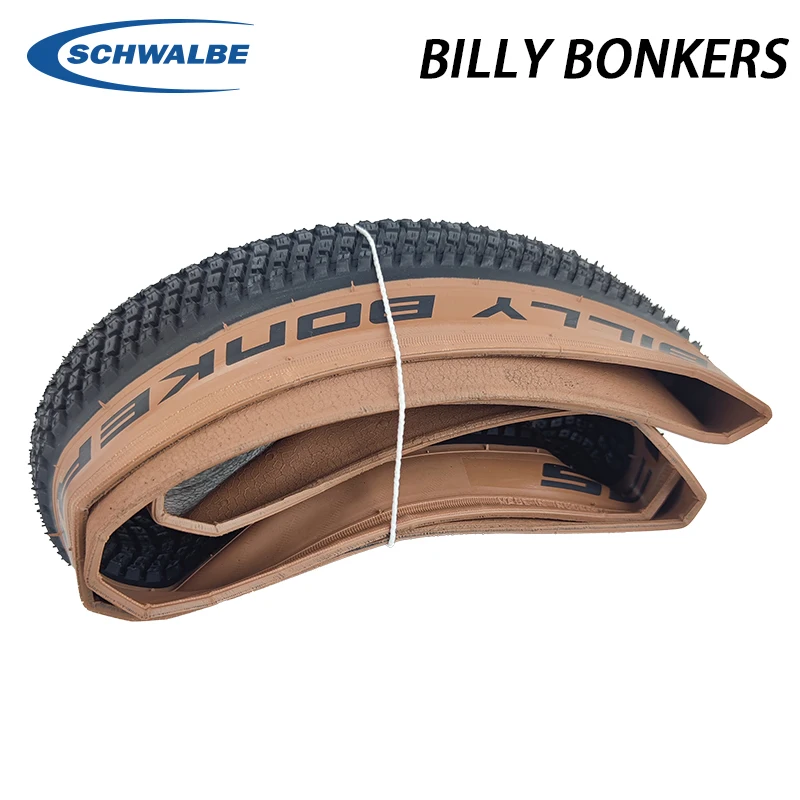 SCHWALBE Original BILLY BONKERS 20x2.00 Brown Sidewall Folding Tire for Dirt Jump MTB Bike BMX PumpTrack Bicycle Cycling Parts