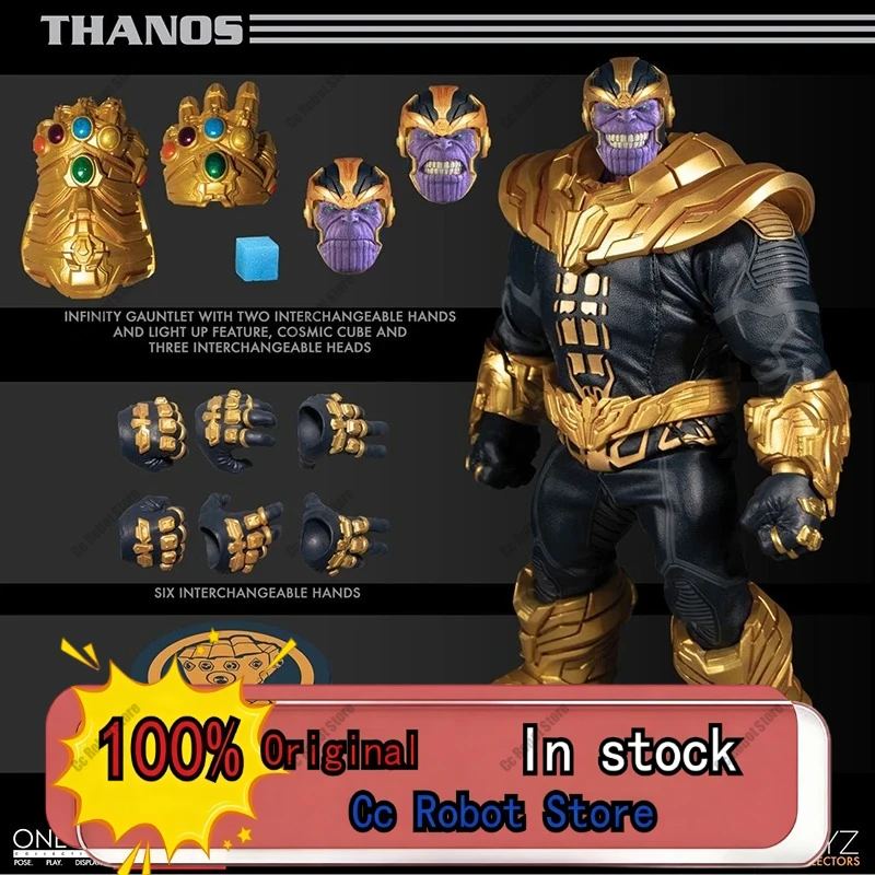 

[In Stock] Hot Selling Toys Thanos Figurine, Original Mezco ONE:12 and 8-Inch Toy Models