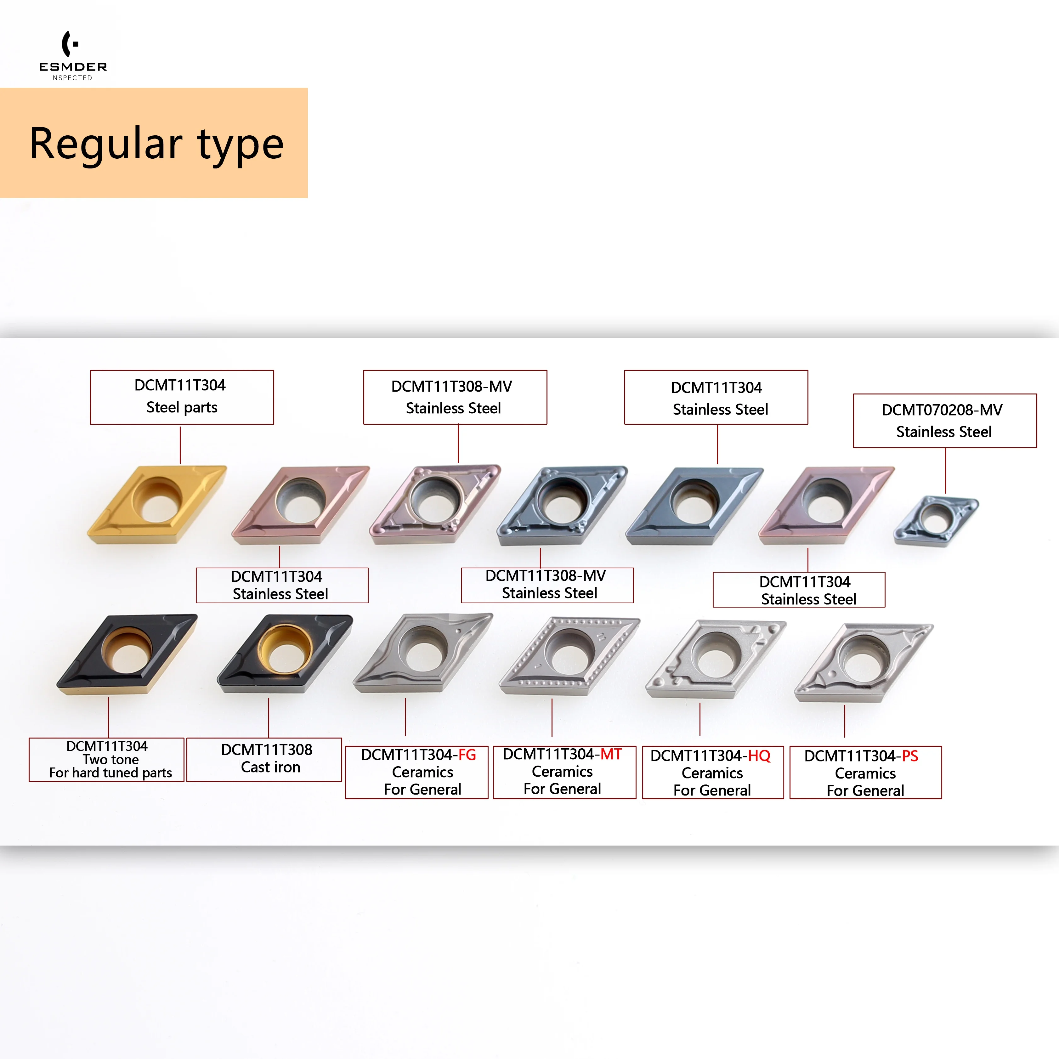 DCMT11T304/11T308/0…