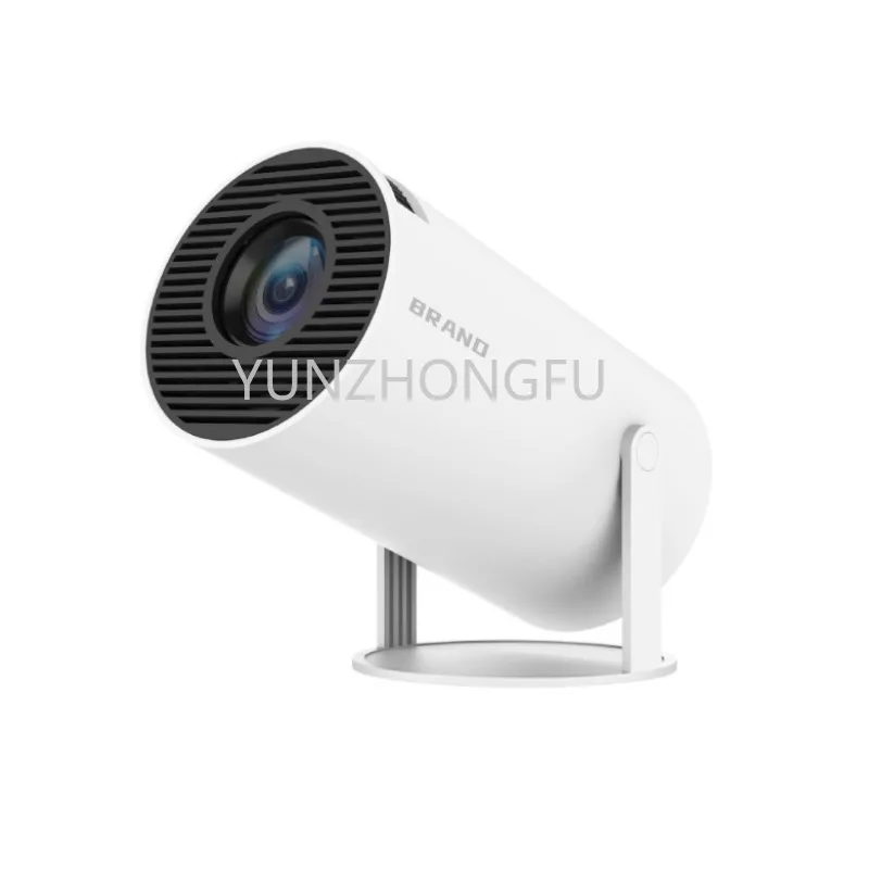 2024 Cross-Border Hot Gun Barrel Portable Home Mini Projector Hy300 Android 11.0