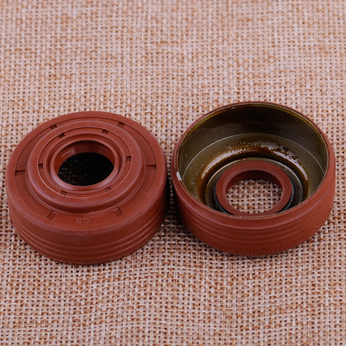 LETAOSK New 2pcs Oil seal set Fit for HUSQVARNA 340 345 346XP 350 Chainsaw 503 93 23 02