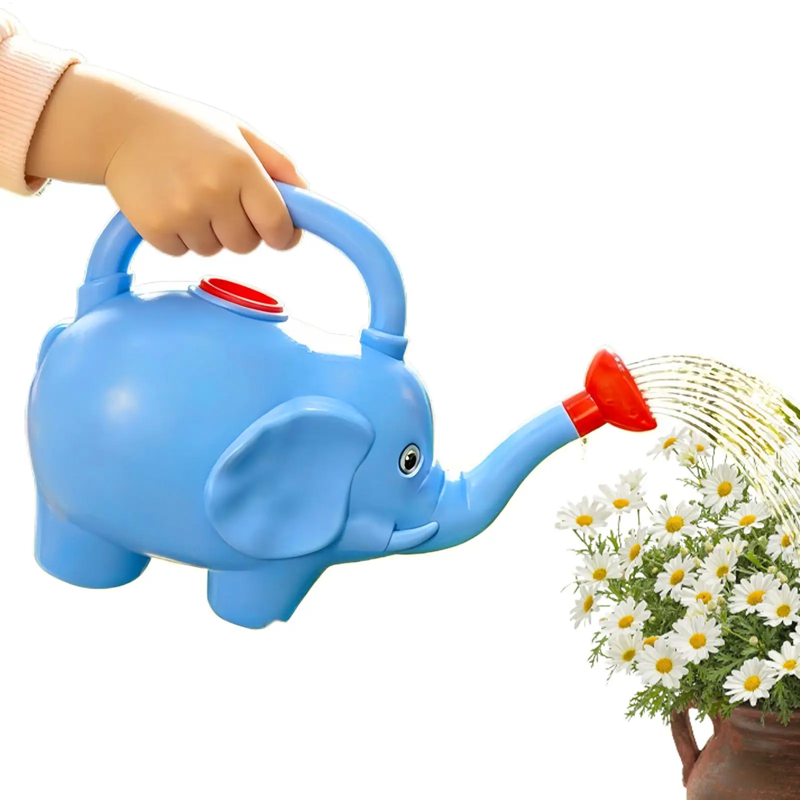 Elephant Shape Watering Can 1.6L Plants Watering Pot Flowers Sprinkling bottle for Women Men Boys Girls Home Apartment Outdoor