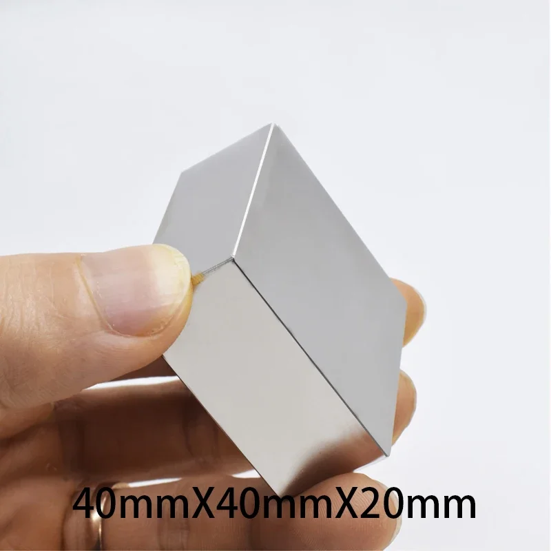 40x40x20mm Super Strong Square Magnet 40x40x20mm For Home Refrigerators, Offices DIY 40x40x20mm