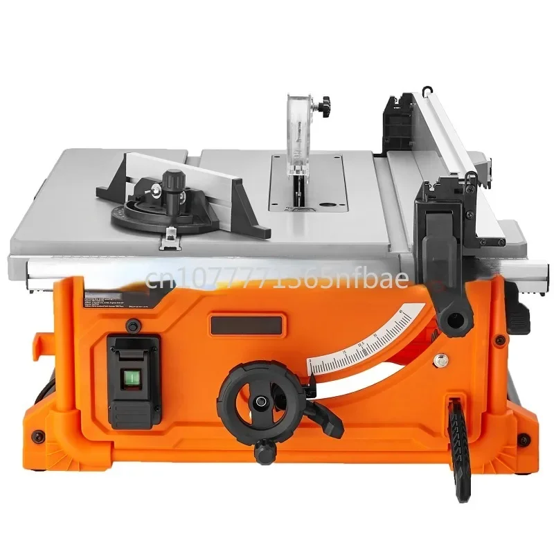 254mm 10 inch table saw electric woodworking cutting machine with dustproof mouth,