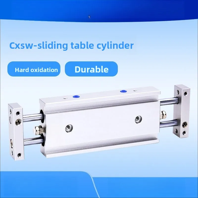 Double rod cylinder CXSW-20/30/40-50/75/100 SMC type sliding table cylinder double shaft CXSWL