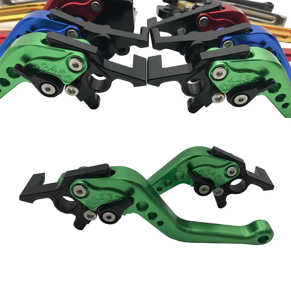 ‌ SEMSPEED عتلات قصيرة قابلة للتعديل باستخدام الحاسب الآلي لياماها NMAX155/NMAX125 2015-2020 6061-T6 تصميم سباق مناسب من الألومنيوم