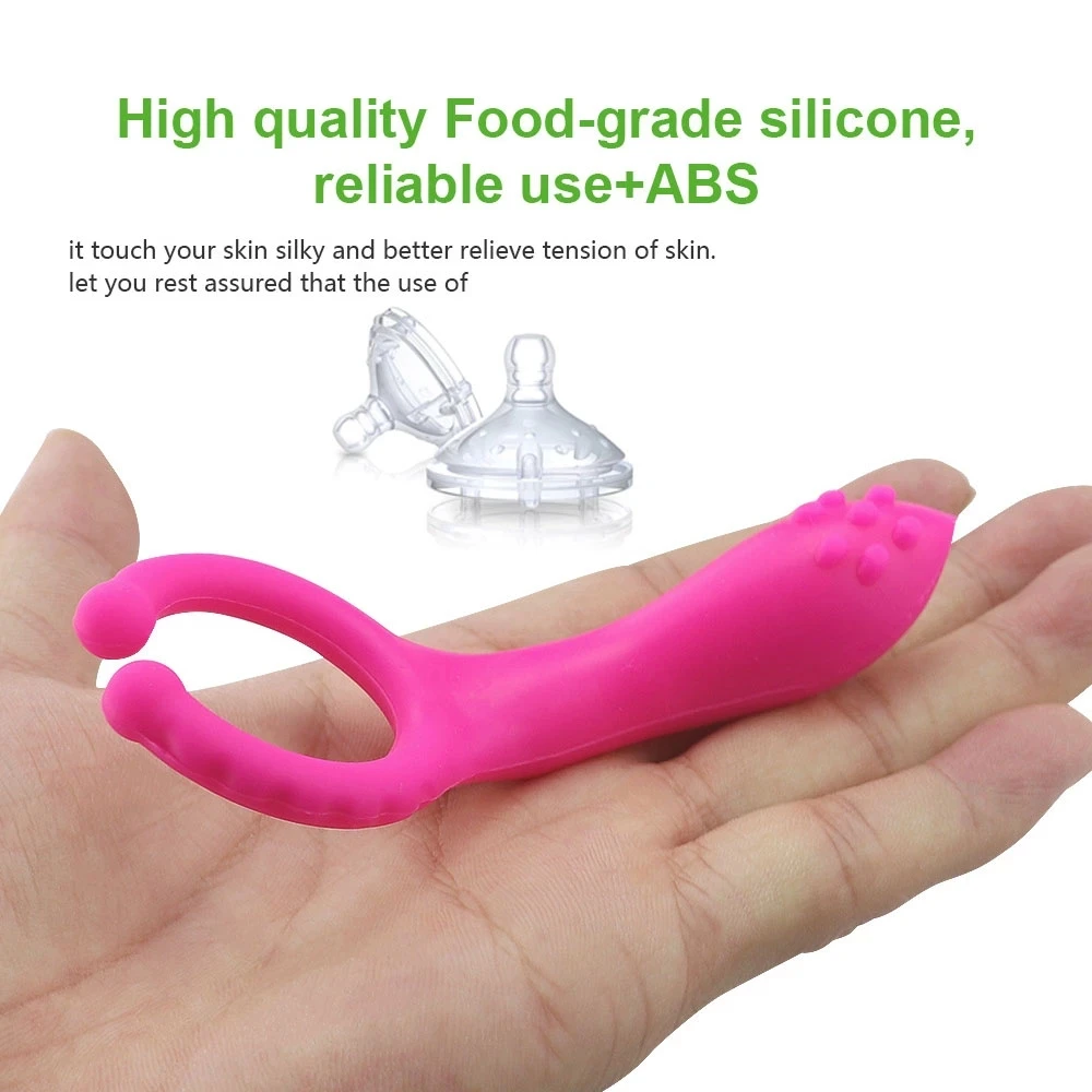 Vibrator Nipple Massage Clip Penis Vibration Sex Toy for Women Men Couple Flirting Vagina Clitoris Stimulation Clamp