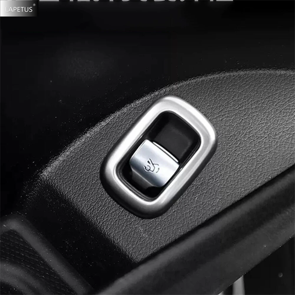 

For Mercedes Benz C Class W206 2022 - 2025 Car Center Console Trunk Tailgate Switch Button Frame Cover Decoration Sticker Trim