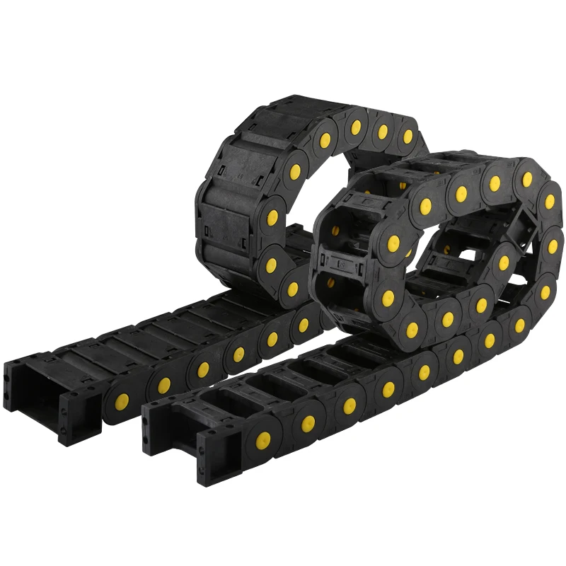 1pc1000mm 30x38mm 30x50mm 30x57 30x77 30x103mm Closed Type Cable Chain Drag Wire Carrier Enhanced Towline Transmission For CNC