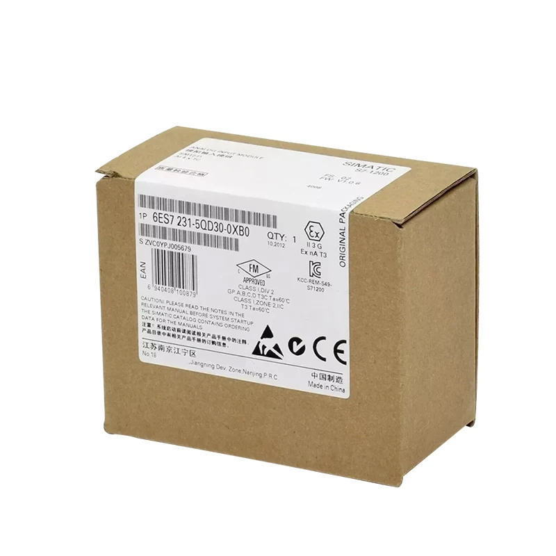 

Совершенно новый оригинальный 6ES7 231-5QD30-0XB0 6ES7231-5QD30-0XB0 модуль аналогового ввода программируемый контроллер ПЛК