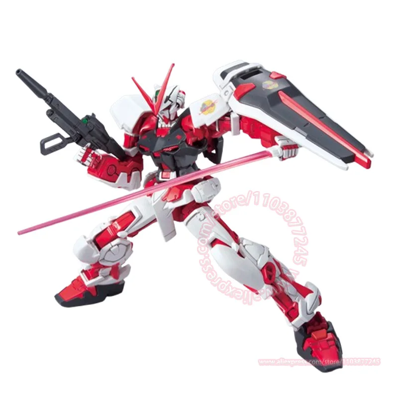 BANDAI HG 1/144 SEED GUNDAM ASTRAY RED FRAME FLIGHT UNIT MBF-PO2 Assembled Model Children's Toy Ornaments Decoration Figures