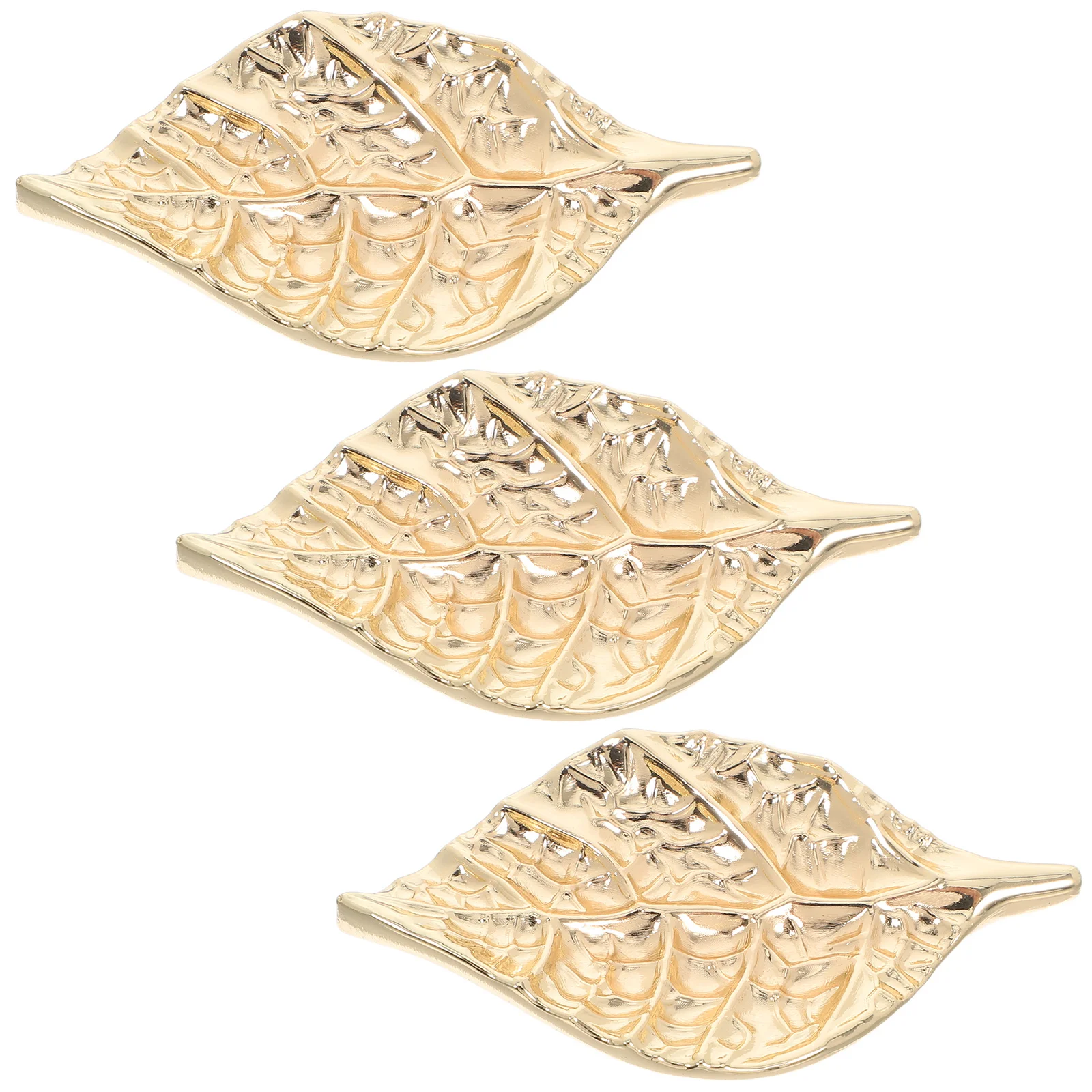 

3Pcs Artistic Leaf Drawer Pulls Durable Zinc Alloy for Wardrobes Cabinets and Bedside Tables Leaf Shape Knob Handles