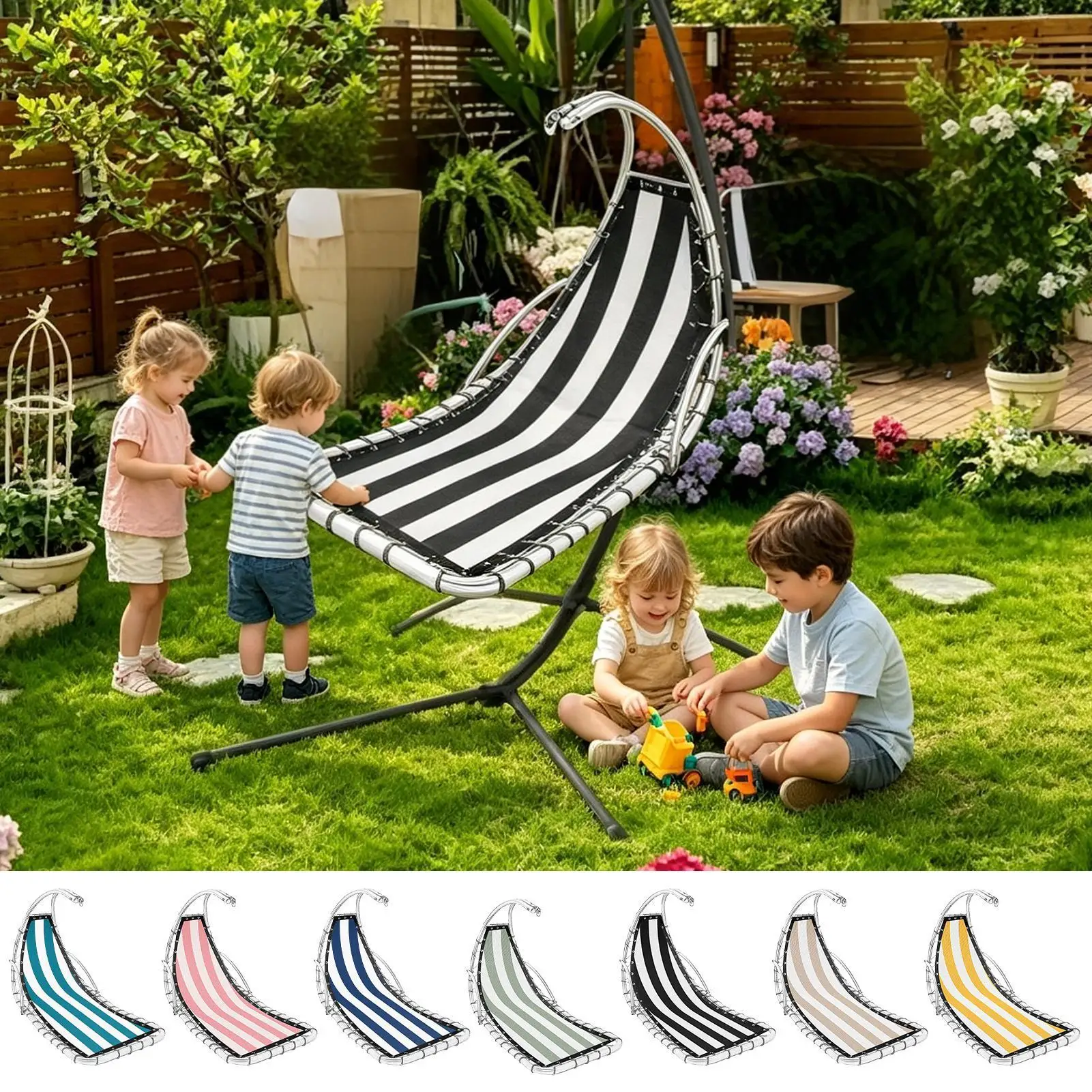 Patio Chair Replacement Fabric Thick Chaise Fix Part Chaise Lounger Replacement Fabric For Outdoor Yard Camping Picnic Backyard