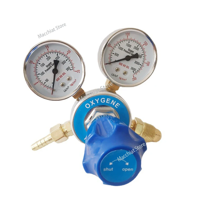 Oxygen Pressure Reducing Valve  Meter Outside Teeth  Wire Aluminum  Body   Reducer