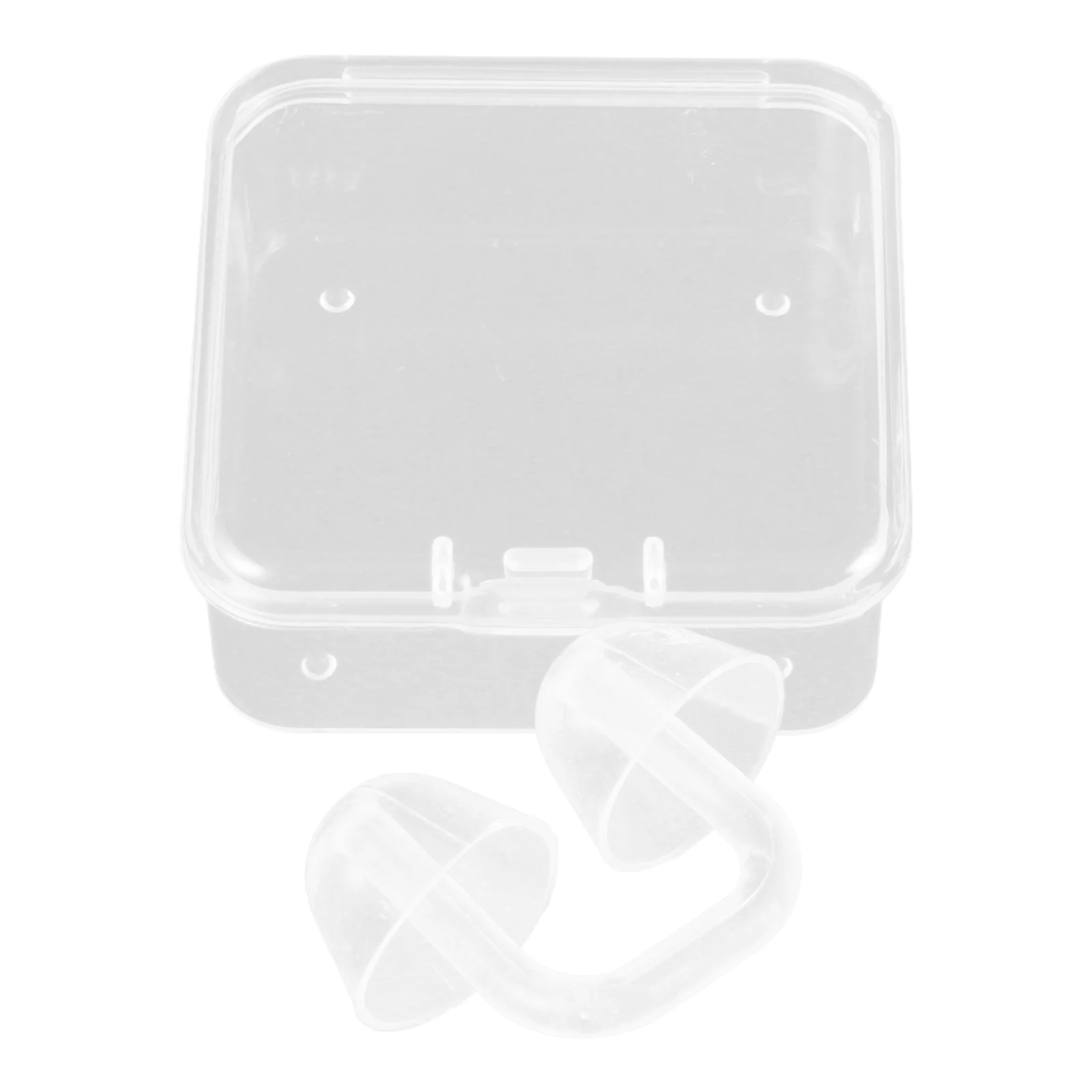 

Swimming Nose Clip Pvc Transparent Durable Lightweight Non-Slip Swim Nose Plugs For Children Summer Pool Beach