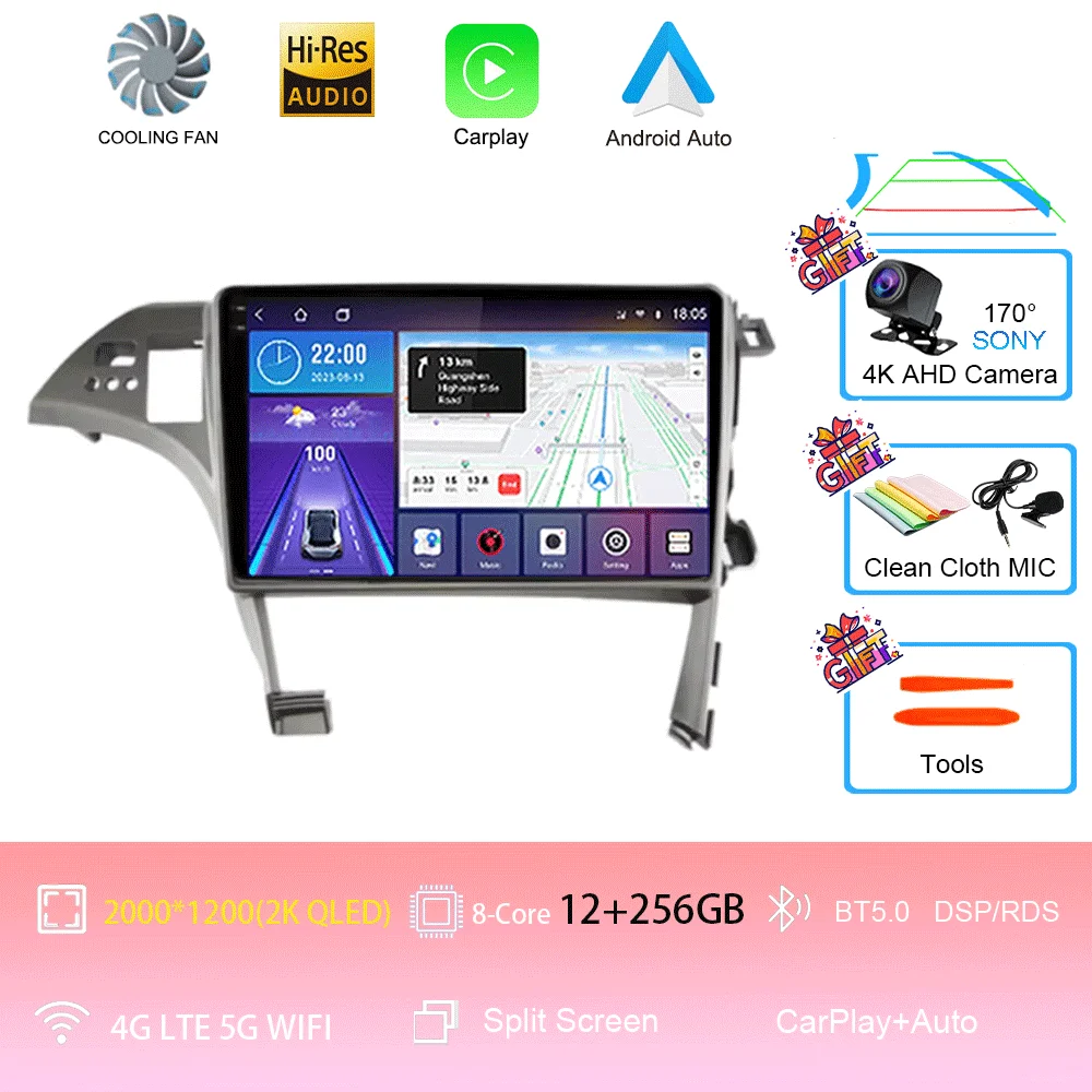 10 inch Android 16 Player voor Toyota Prius XW30 2009 2010 2011 2012 2013-2015 LHD autoradio multimediasysteem GPS