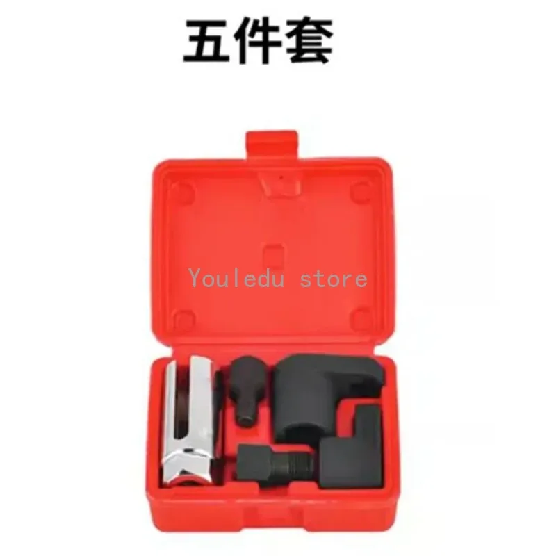 5pcs Oxygen Sensor Wrench Kit Thread Chaser Tool Fit for Auto O2 Socket Removal Install Offset Vacuum Sensor Socket New