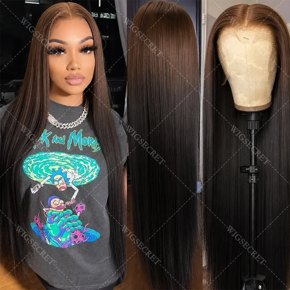 

Highlight Straight 13x4 HD Lace Frontal Human Hair Wigs Ultra-fitted 4x4 Closure Wig Human Hair Ombre Bone Straight Human Hair
