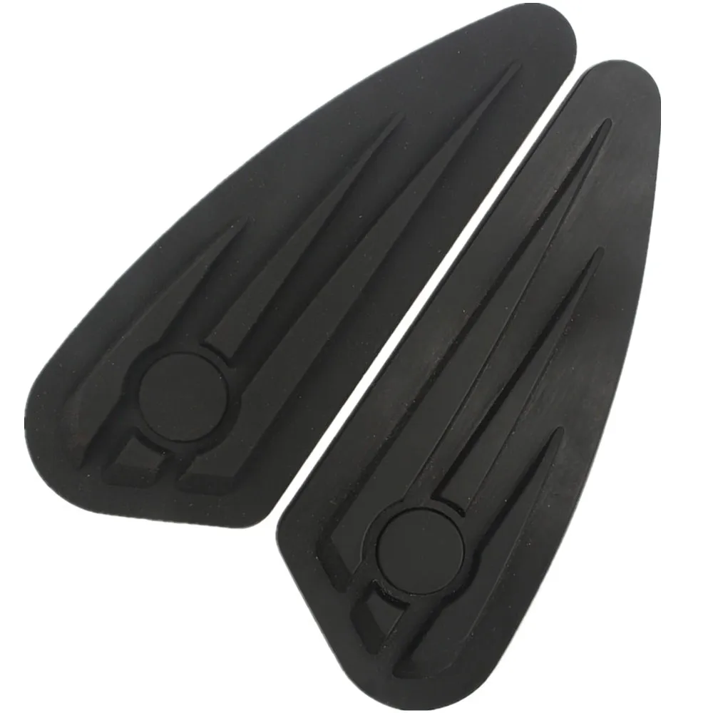 Motorcycle Universal Vintage Tank Traction Pad Sticker Fuel Gas Knee Grip Trim Fairing Side Cover Protectors For Honda Aprilla view 6