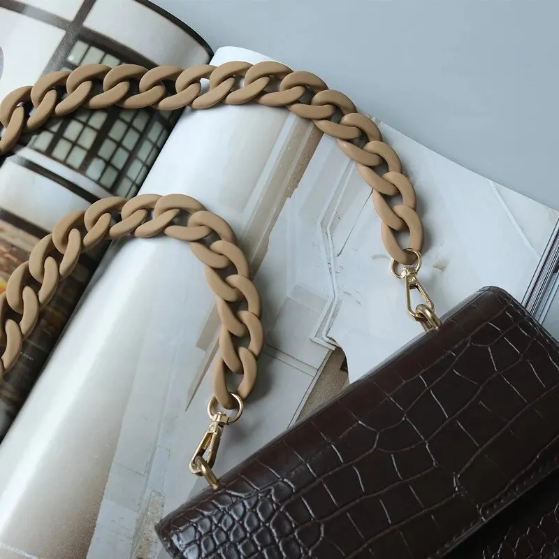 40cm Women Bag Strap Replacement Long Panel Wide Bag Chain Advanced Chain Accessories Fashion Bag Accessories