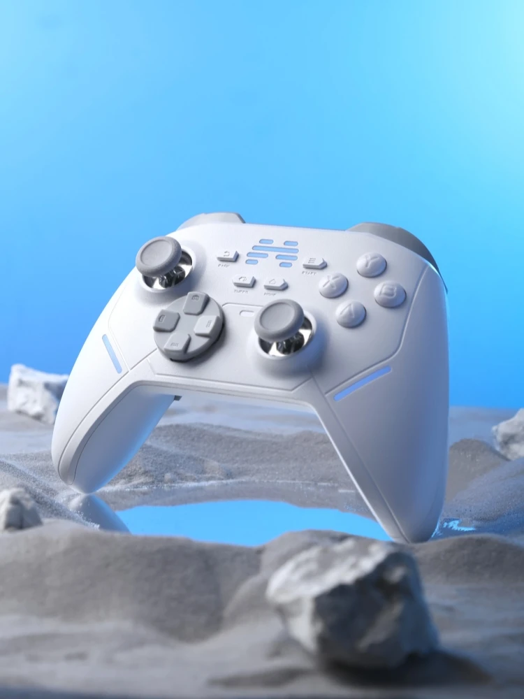 BEITONG KP20 Wireless Gamepad Bluetooth Game Controller für PC/Switch/Telefon/Steam, TMR Joysticks, Ladestation