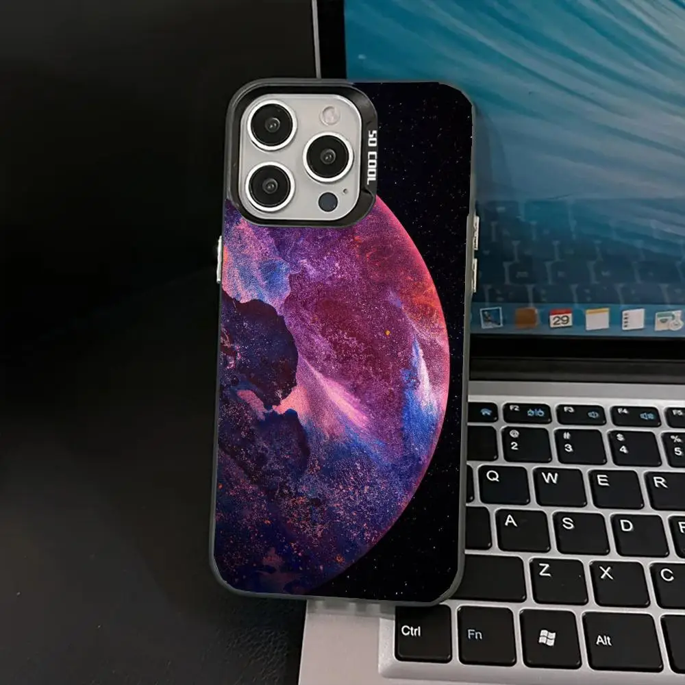 

Half of the planet Phone Case case for iPhone17 16 15 14 13 12 11 Pro/ Max/Plus shock-proof rear cover anti-fingerprint