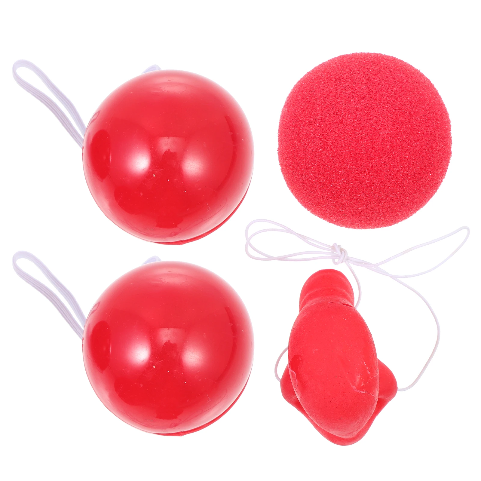 

Clown Nose Prop Red Plastic Sponge Circus Decorations Party Supplies Festivals Carnival Accessories Role Play Cosplay