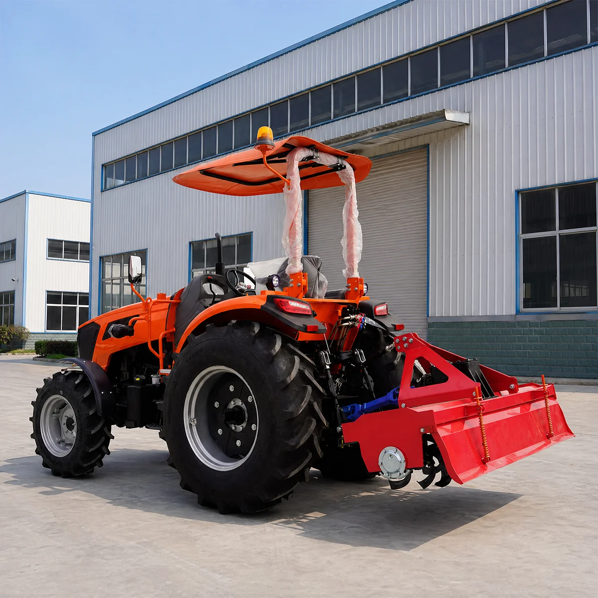 Farm Tractor 100 Horsepower Tractors with Front End Loader Chinese 4X4 Wheel Agriculture Tractor Farm Garden