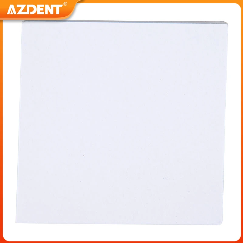 2x2‘’ 50 Sheets Dental Mixing Pad AZDENT Thickening White Cementing Paper Laboratory Cement Powder Mixing Paper Consumables