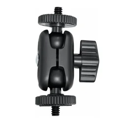 Double Ball Heads Magic Arm With 15mm Ball 360° 1/4''Screw Extend Mount for Gopro DSLR Camera Monitor Video Light Mic Tripod