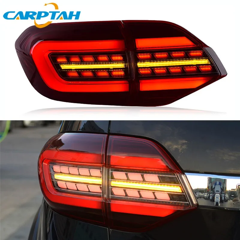 Car LED 12V Taillights For Ford Everest 2013 - 2019 2020 Rear Running Lamp Brake Reverse Turn Signal Waterproof Car Accessories